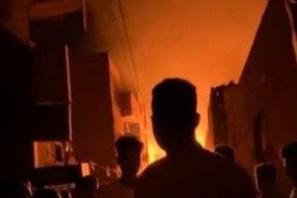 إخماد حريق داخل مصنع فى عين شمس دون إصابات