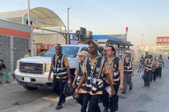 كشافة ديوانية "آل حسين" يباشرون مهامهم في مشعر منى لخدمة ضيوف الرحمن
