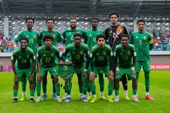 وصول منتخب شباب السعودية إلى مصر للمشاركة في بطولة خوفو الدولية