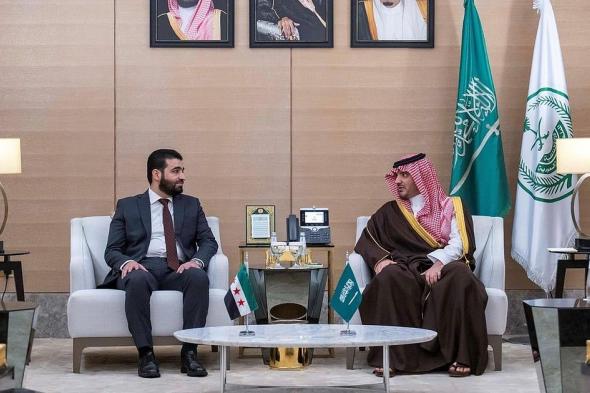 الأمير عبدالعزيز بن سعود يلتقي وزير الداخلية بالجمهورية العربية السورية