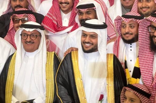 أخضر وبهكلي يزفان «فهد» لعش الزوجية