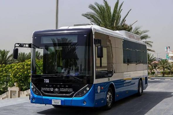 حافلة كهربائية جديدة بأسطول «طرق الشارقة»