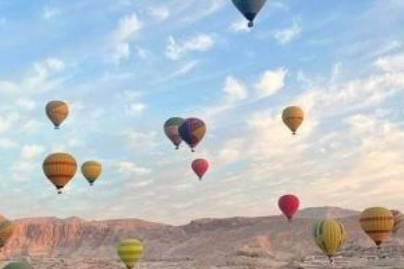 طقس الأقصر.. إلغاء تحليق رحلات البالون الطائر لليوم الثالث لشدة الرياح