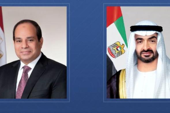 استقبله محمد بن زايد ..الرئيس المصري يصل إلى الإمارات في زيارة أخوية