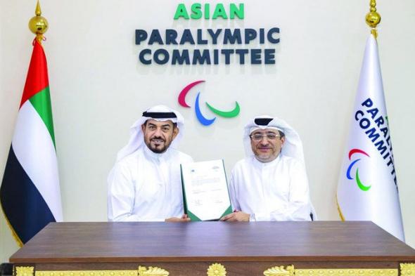 دبي تستضيف دورة الألعاب الآسيوية البارالمبية للشباب