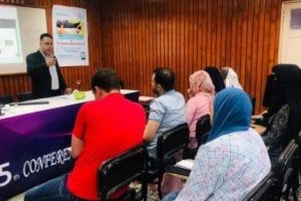 وفد من منظمة الصحة العالمية يزور قاعات التدريب ببلطيم