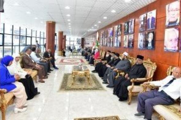 محافظ الدقهلية يستقبل المهنئين بعيد الأضحى المبارك