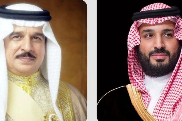 ولي العهد يتلقى اتصالًا من ملك البحرين للتهنئة بعيد الأضحى