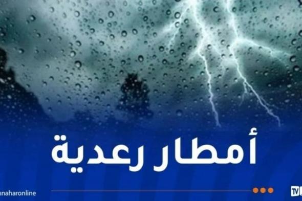 أمطار رعدية على 14 ولاية 