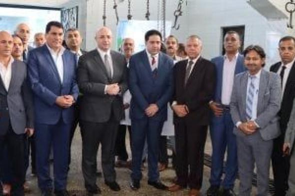 محافظ بني سويف يشهد ذبح الأضاحي بمجزر إهناسيا أول أيام عيد الأضحى