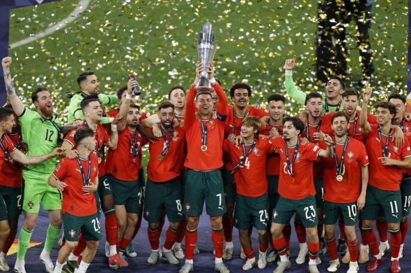 البرتغال تُتوّج بلقب دوري الأمم الأوروبية بعد فوز مثير على إسبانيا