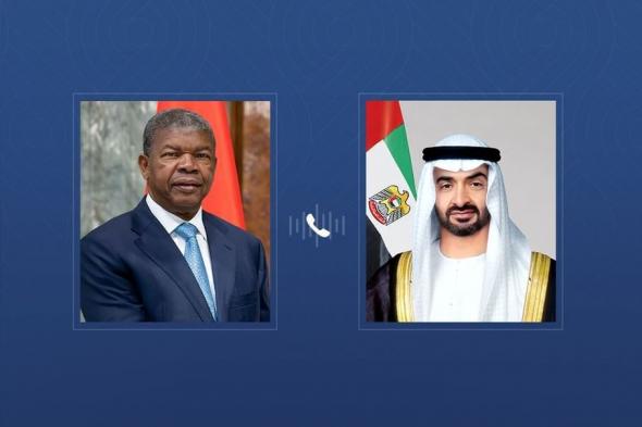 رئيس الدولة يتلقى اتصالاً هاتفياً من رئيس أنغولا