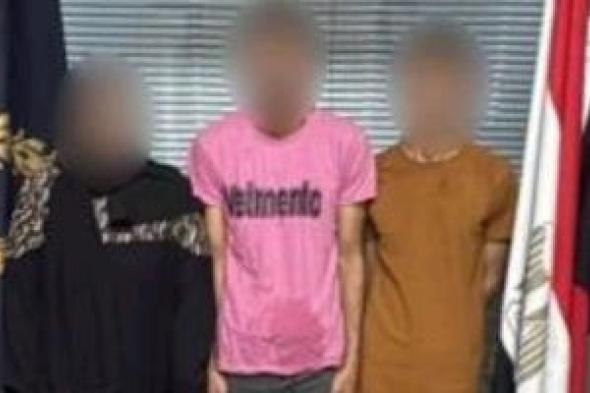 حبس عاطلين وسيدة 4 أيام بتهمة سرقة شخص بالإكراه فى القاهرة الجديدة