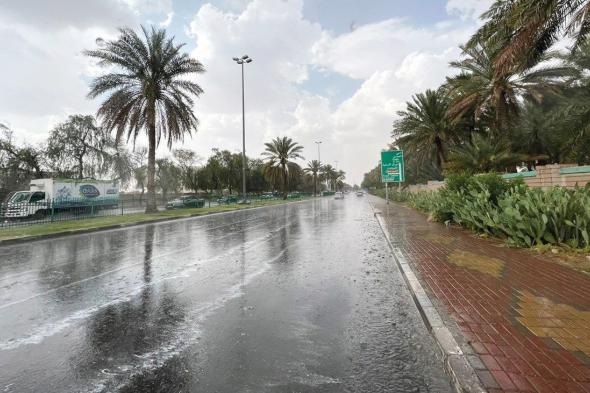 أمطار غزيرة على منطقة الباحة حتى التاسعة مساء 