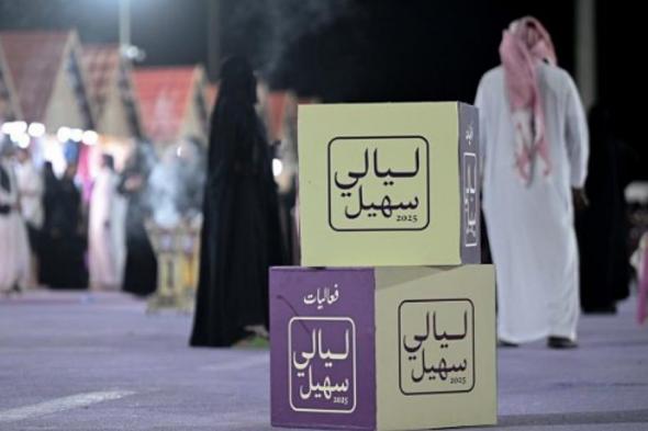 البازارات العربية تُثري فعاليات مهرجان ليالي سهيل بالحدود الشمالية