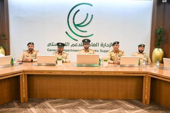 أحمد المهيري يتفقد إدارة الدعم اللوجستي في شرطة دبي
