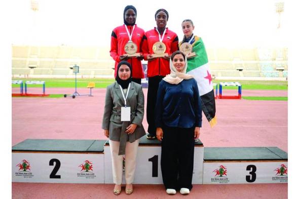 ألعاب القوى الإماراتية ترفع رصيدها إلى 12 ميدالية في «غرب آسيا»