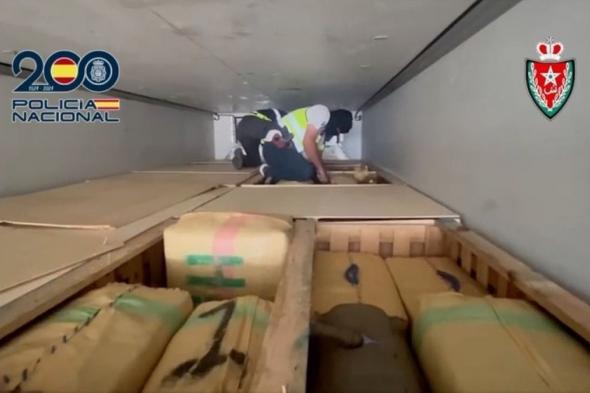 «الفلفل الأخضر» يخفي أكبر شحنة «حشيش»