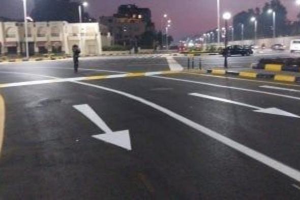 طرق الجيزة تتجمل استعدادًا لاستقبال زوار المتحف المصرى الكبير.. صور