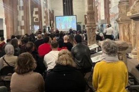 المكتب الثقافى ببرلين يحتفل بافتتاح المتحف المصري بمتحف آثار فرانكفورت