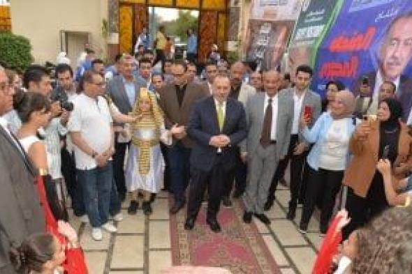 محافظ أسيوط يشهد احتفالية بالنادى الرياضى تزامنًا مع افتتاح المتحف الكبير