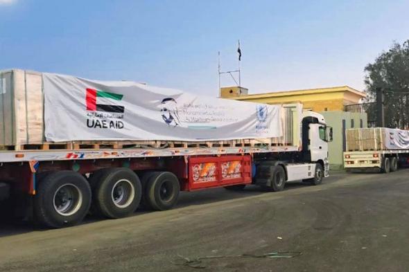 «مبادرات محمد بن راشد العالمية» تستأنف إدخال المساعدات إلى غزة