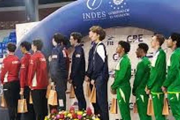 إنجازًا تاريخيًا .. برونزية عالمية لأخضر المبارزة ضمن بطولة كأس العالم في السلفادور