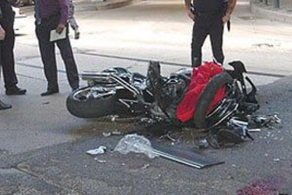 إصابة 3 شباب فى حادث تصادم موتوسيكل وتوك توك فى أجا بالدقهلية