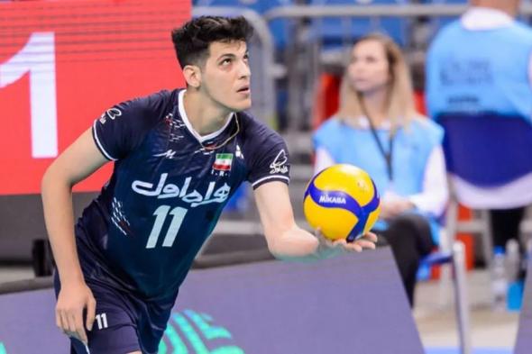 وفاة لاعب الكرة الطائرة الإيراني كاظمي عن 26 عاما