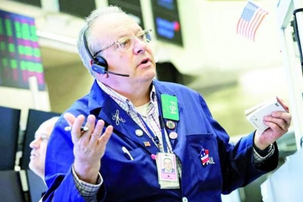 الأسهم الأمريكية تتراجع طفيفاً وداوجونز ينخفض 0.33%