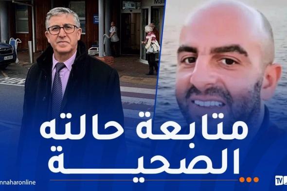 القنصل العام الجزائري يزور سمير زيتوني في المستشفى