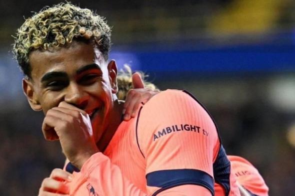 سحر لامين يامال ينقذ برشلونة من هزيمة مخجلة أمام كلوب بروج