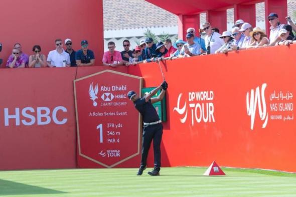 فليتوود وراي يتقاسمان صدارة بطولة أبوظبي «إتش إس بي سي» للغولف