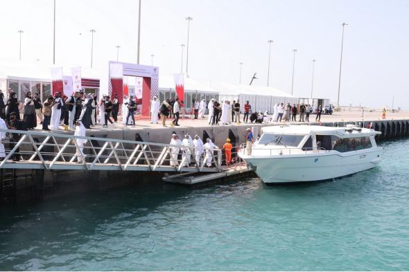 تدشين خط ملاحي بين قطر والبحرين في أول ربط بحري في المنطقة