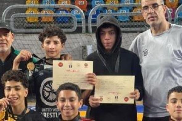 مصارعة المشروع القومي للموهبة بكفر الشيخ تحصد 5 ميداليات فى بطولة الجمهورية