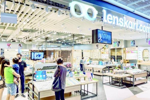 نظارات «لينسكارت».. تداول محبط في أول ظهور ببورصة مومباي