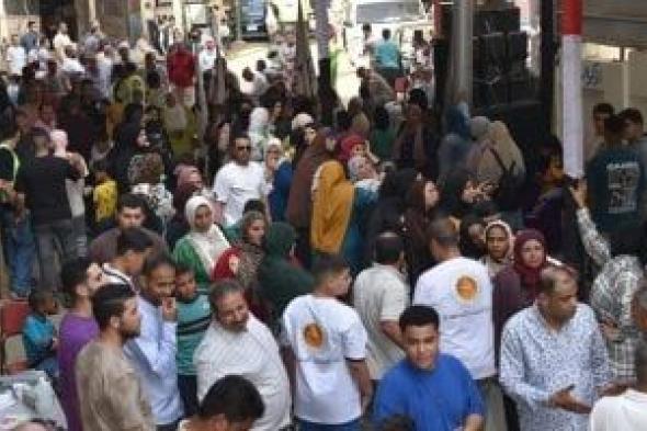 توافد الناخبين على لجان منشأة القناطر باليوم الثانى لانتخابات النواب.. صور