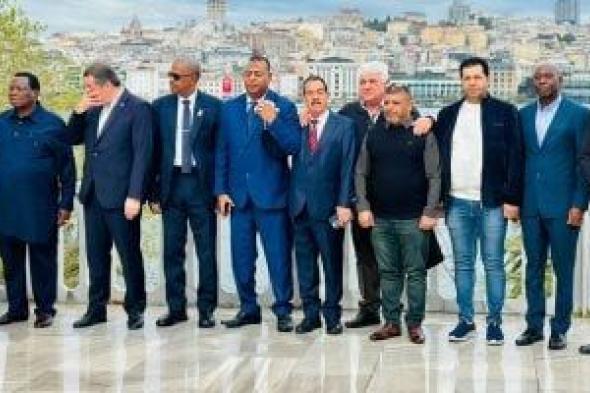 من إسطنبول.. أمين اتحاد العمال يستعرض دور مصر المحورى فى المنطقة