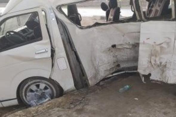 مصرع 3 وإصابة 4 آخرين إثر تصادم سيارة وتروسيكل بالطريق الصحراوى فى الجيزة