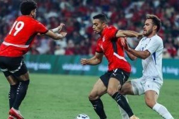 أوزبكستان ضد مصر.. تأخر الفراعنة بهدفين بعد 75 دقيقة وخروج زيزو ومصطفى محمد.. صور