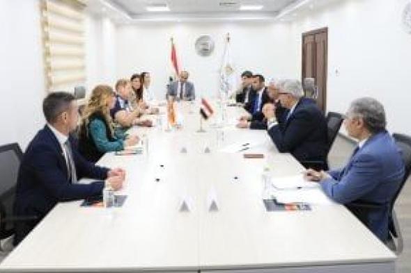 وزير التعليم العالي يبحث سبل التعاون مع وزيرة تعليم مقدونيا الشمالية