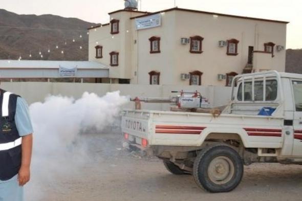 حملة رش قوية لمكافحة نواقل الأمراض في عسير تستهدف تعزيز البيئة الصحية للمواطنين