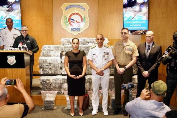 ضبط 500 كيلوغرام كوكايين في الدومينيكان