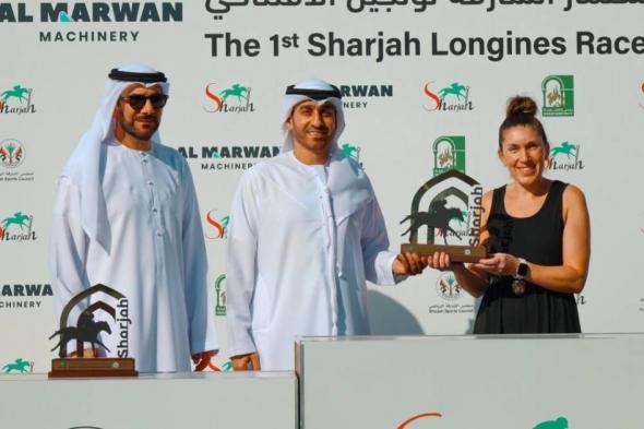 «الورد» لعبدالله بن ماجد يفوز بلقب الشوط الأول في مضمار الشارقة