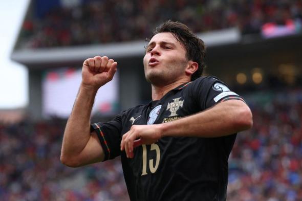 البرتغال إلى نهائيات كأس العالم بـ«أهداف كالمطر»