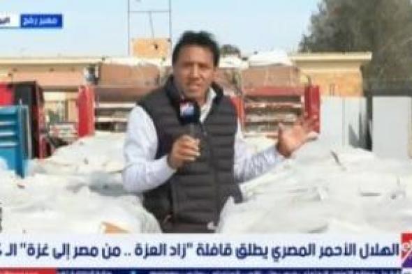 مصر توزع مليون كرتونة إغاثية داخل غزة عبر اللجنة المصرية العاملة بالقطاع