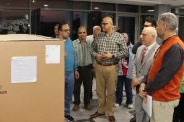 يخدم نصف مليون مواطن.. بدء فرش التجهيزات الطبية بمستشفى طوخ المركزى.. صور
