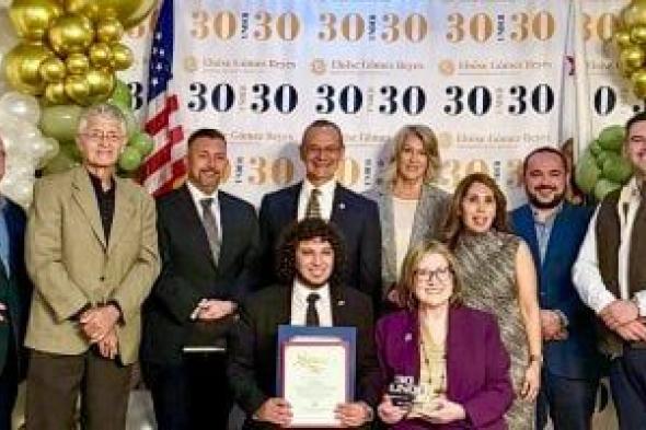 إنجاز مصري في أمريكا.. اختيار مينا حنين ضمن أفضل 30 شابًا في كاليفورنيا.. صور