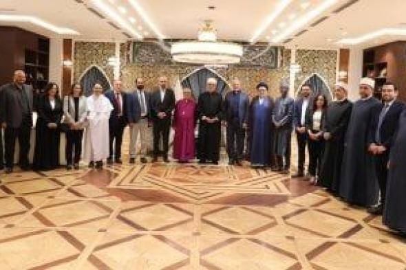 المفتي يستقبل وفد اللجنة التوجيهية لشبكة مراكز العلاقات المسيحية الإسلامية