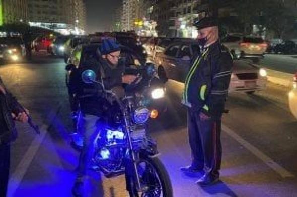 رادار المرور يلتقط 1132 سيارة تسير بسرعات جنونية فى 24 ساعة